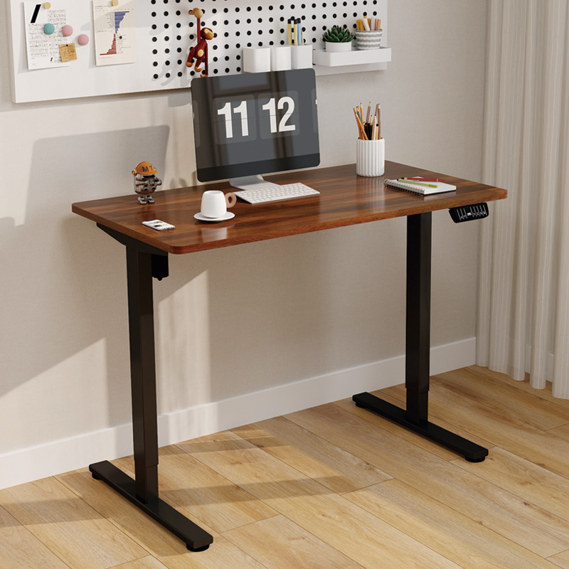 Versatile Height-Adjustable Desk with Sleek Design for Modern Offices