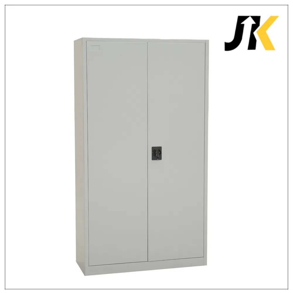Utility Large 2 Door Metal Storage Cabinet Iron Cupboard Office Filing Cabinet
