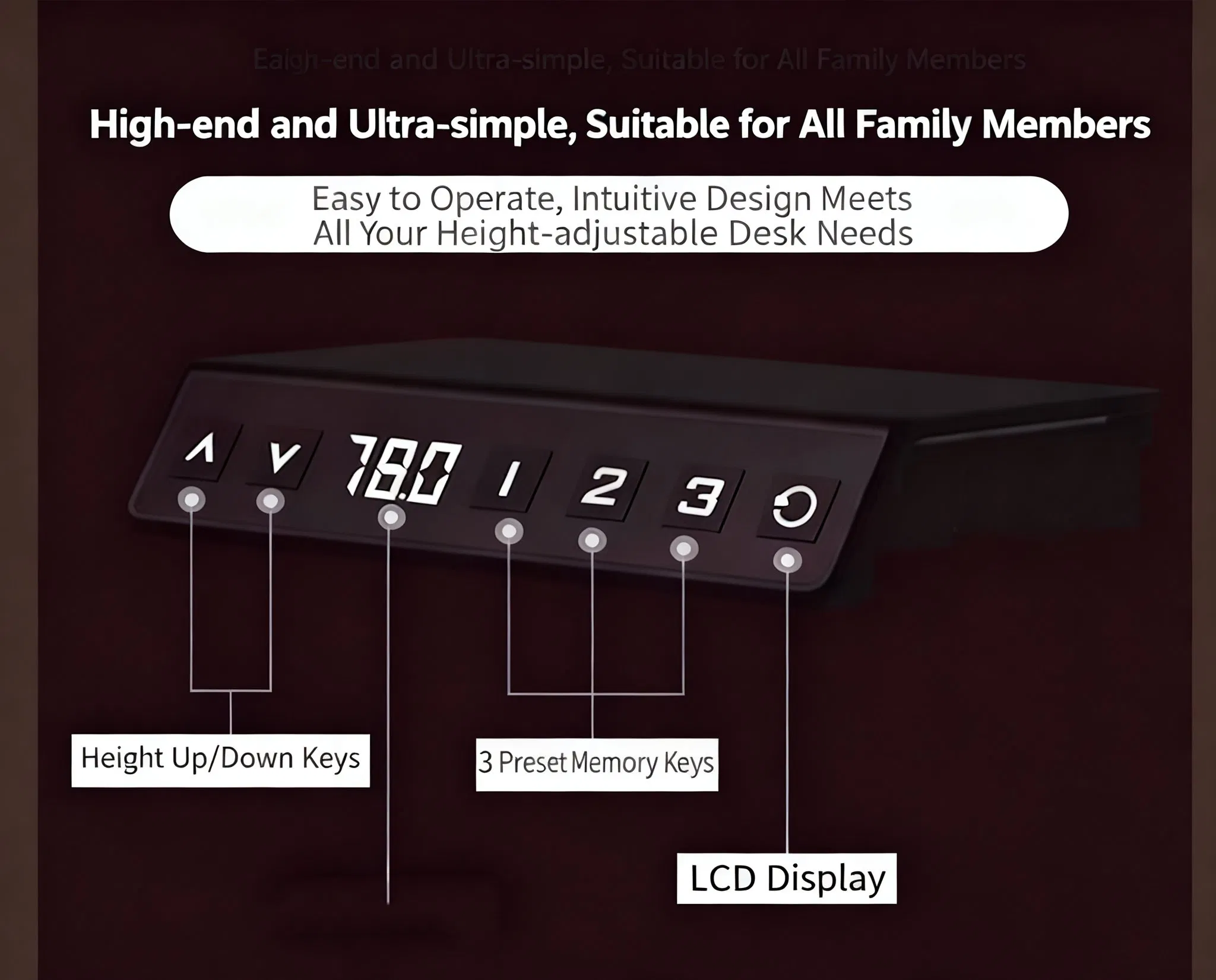 Ergonomic Furniture Sit Stand School Study Computer Laptop Table Height Adjustable Executive Office Standing Desk