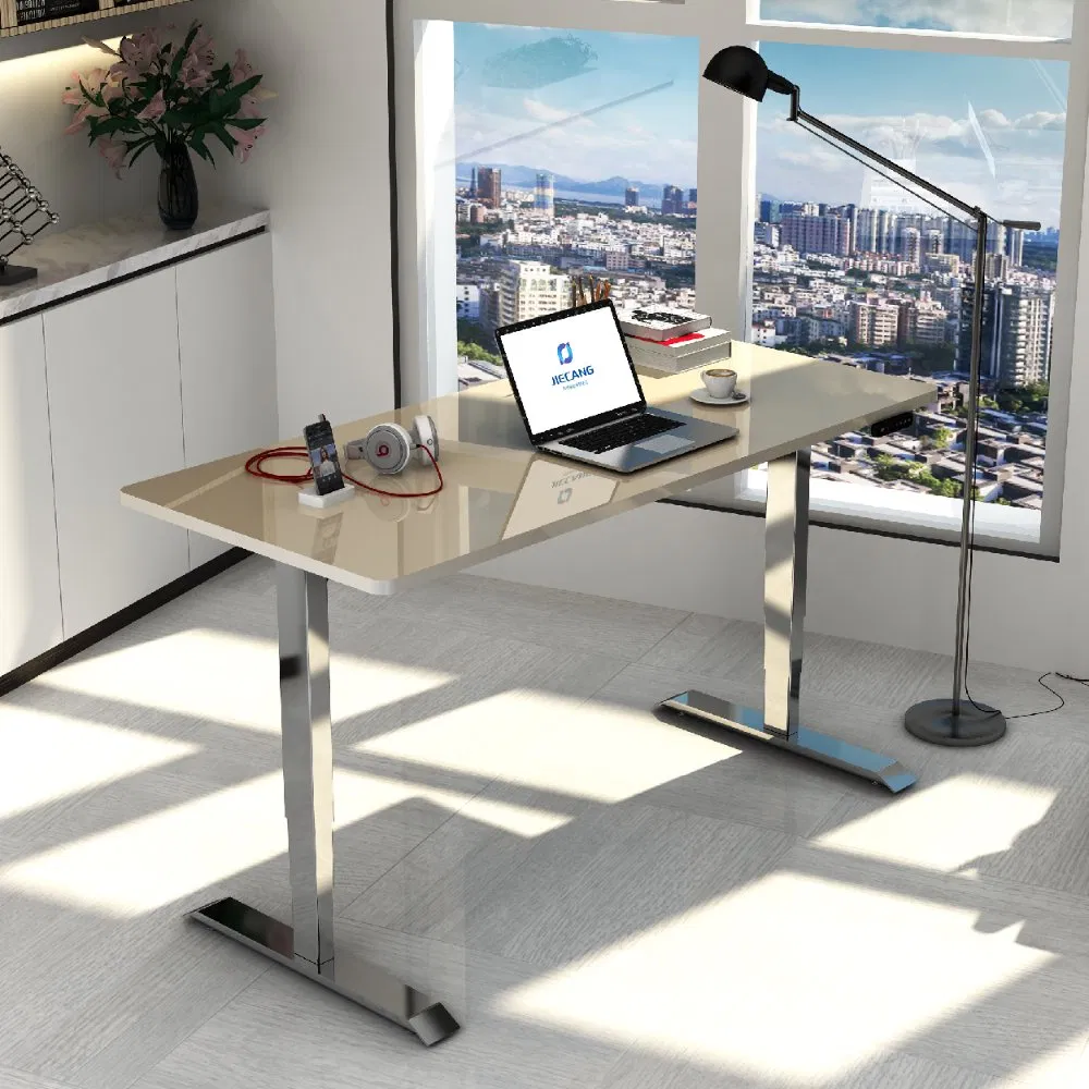 1100-1700mm Metal Sit Stand and Rising Hight Desk with Adjustable Height Jc35ts-R12r-Th