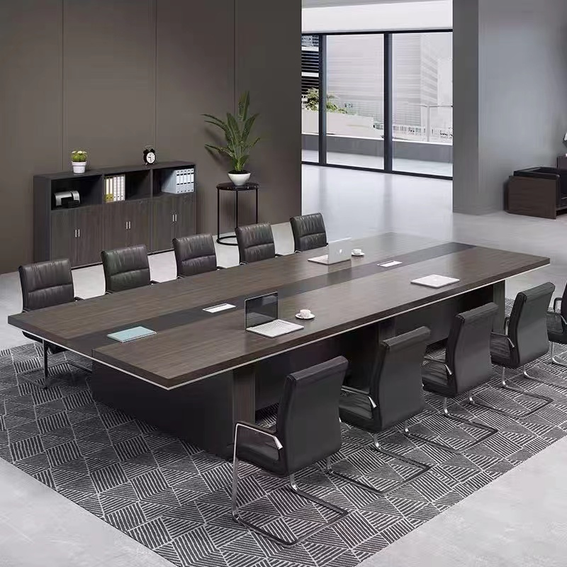 High End White Office Furniture Conference Table Boardroom Meeting Table