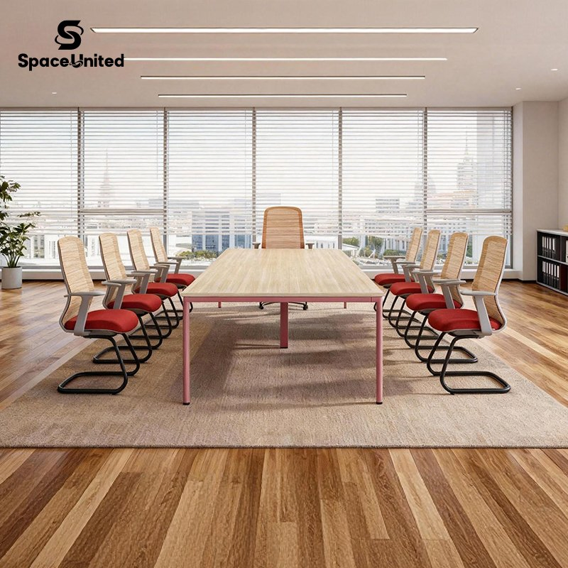 Spaceunited Modern Office Modular Workstations and Large Conference Tables