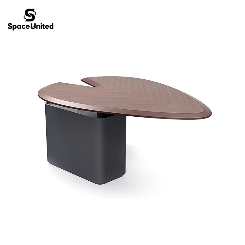 Spaceunited Modern Office Furniture Solid Wood Top Stylish Conference Table