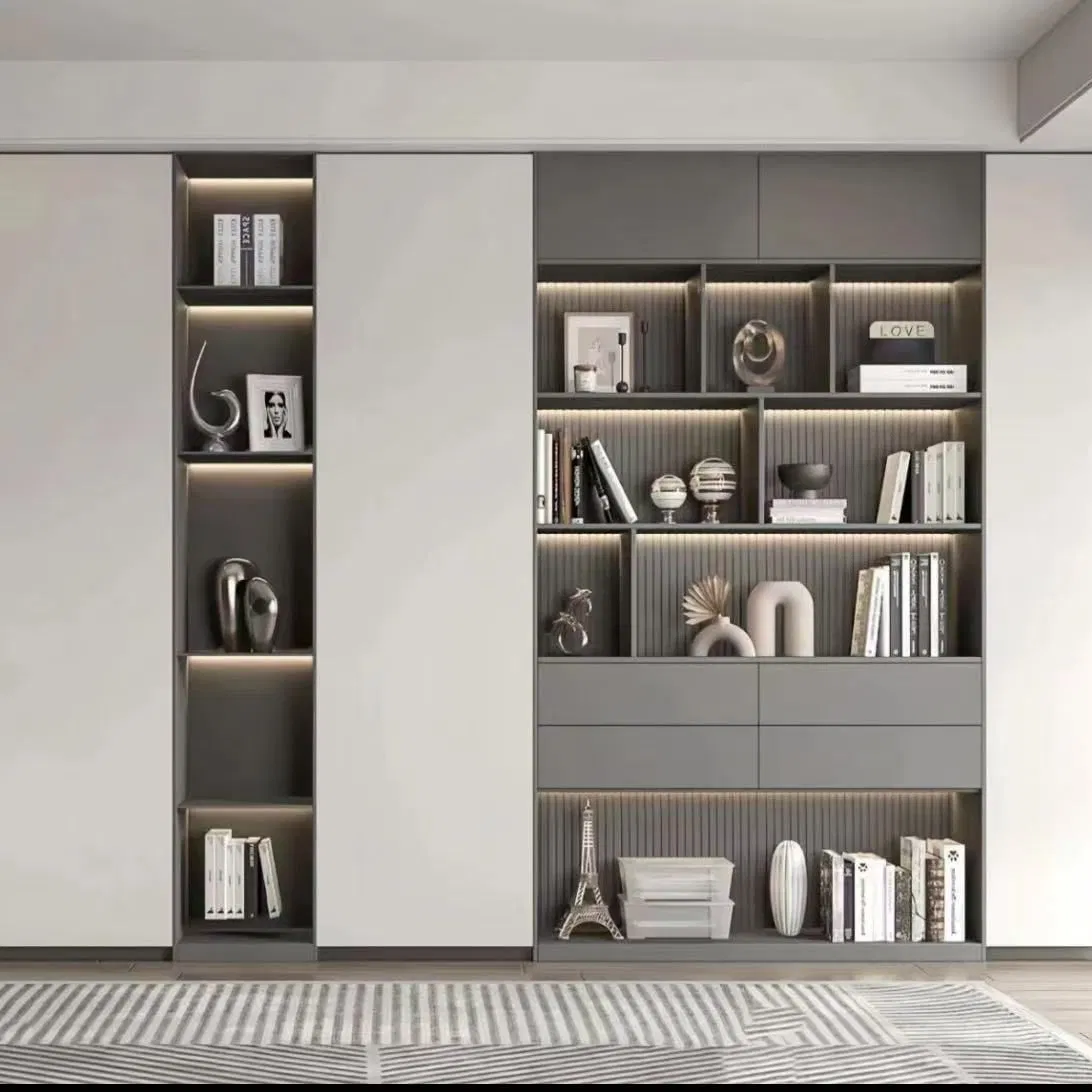 Contemporary Multi-Functional Bookcase for Stylish Homes and Offices