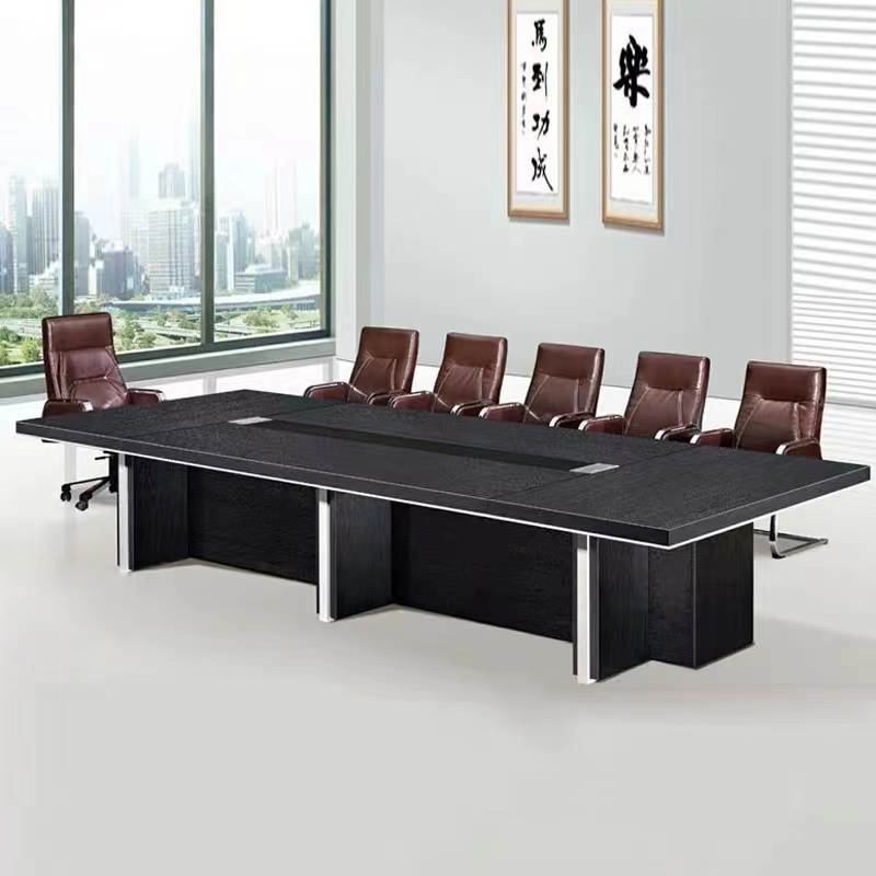 High End White Office Furniture Conference Table Boardroom Meeting Table
