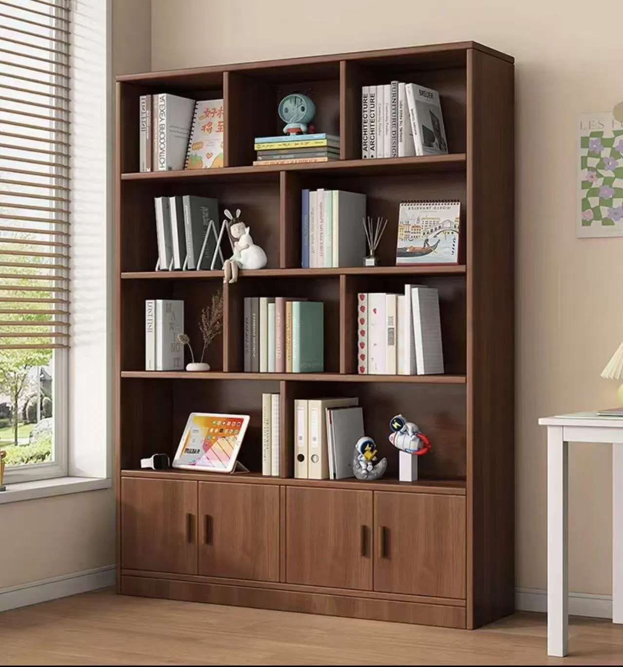 Modern Home Office Bookcase for Stylish Organization Solutions