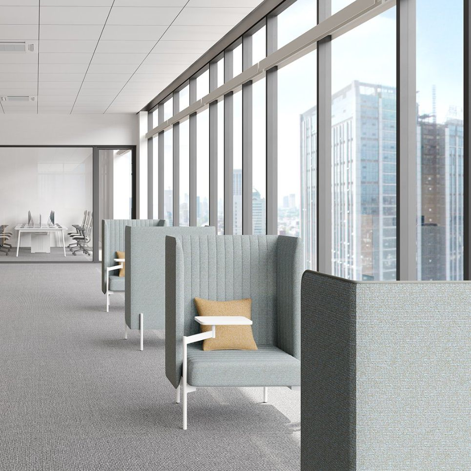 Modern Nordic Lounge Couch Furniture Waiting Room Sectional Public Area Office Reception Sofa Sofas