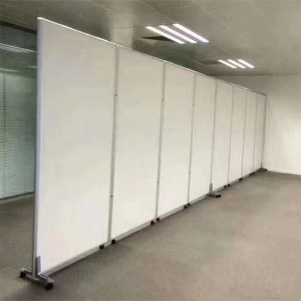 Pet Fiber Sound Abosrption Movable Partition Wall Acoustic Folding Screen