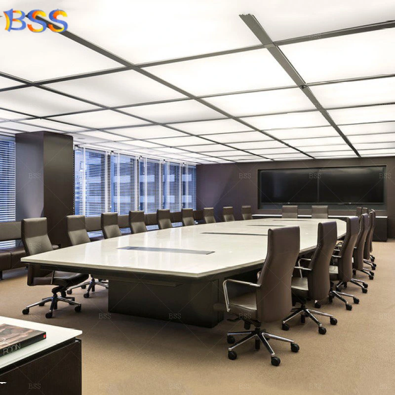 Marble Conference Table Boat Shaped 10 Foot Small 8 Person Boat Conference Room Table for Sale