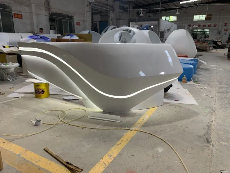 Durable FRP Reception Desk