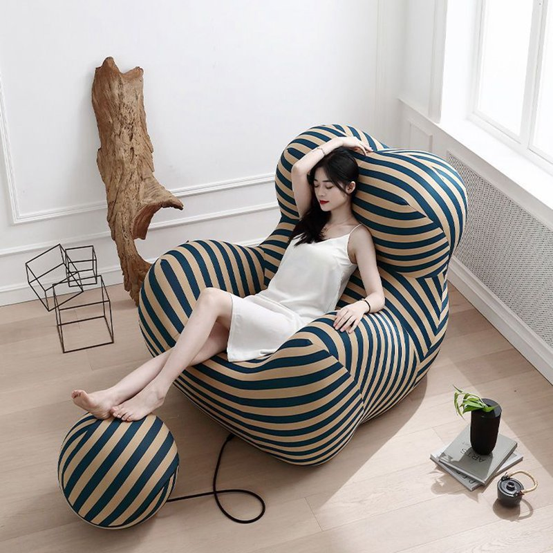 Compression Sofa Accent Living Room Chairs Set, Upholstered Lounge Chair for Home, Bedroom, Office Compressed Sofa 65D