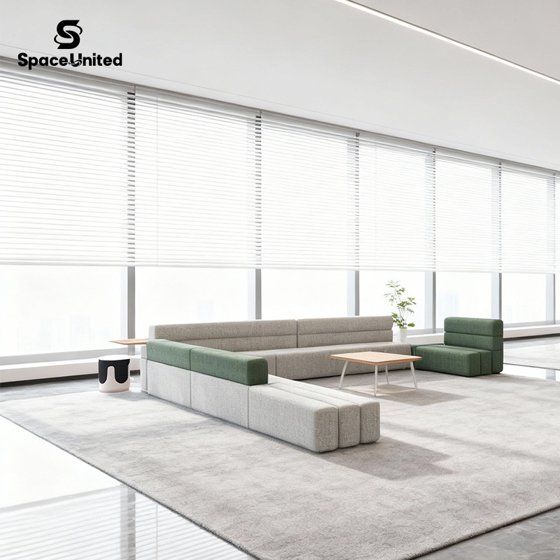 Spaceunited Classic Chinese Modular Office Lounge Sofa