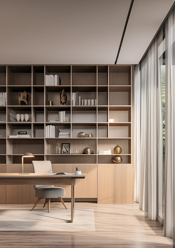 Modern Modular Bookcase for Stylish Home and Office Organization