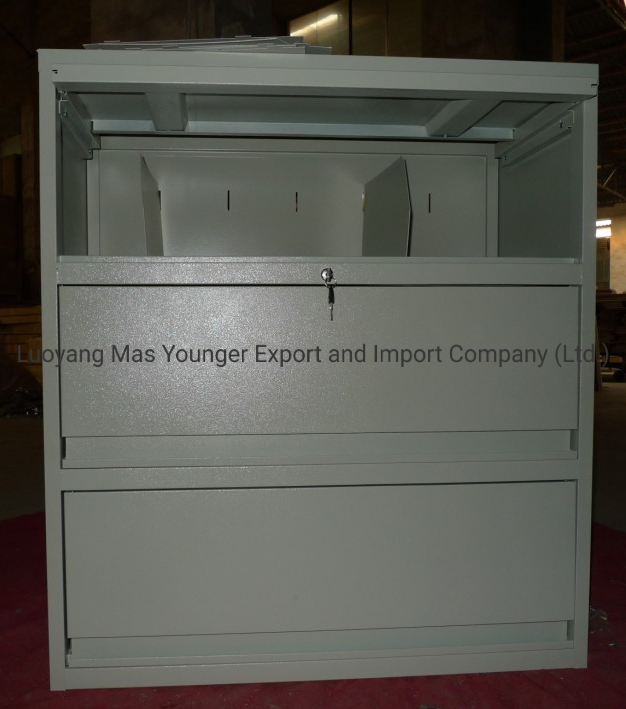 Metal Retractable Door Lateral Filing Cabinet