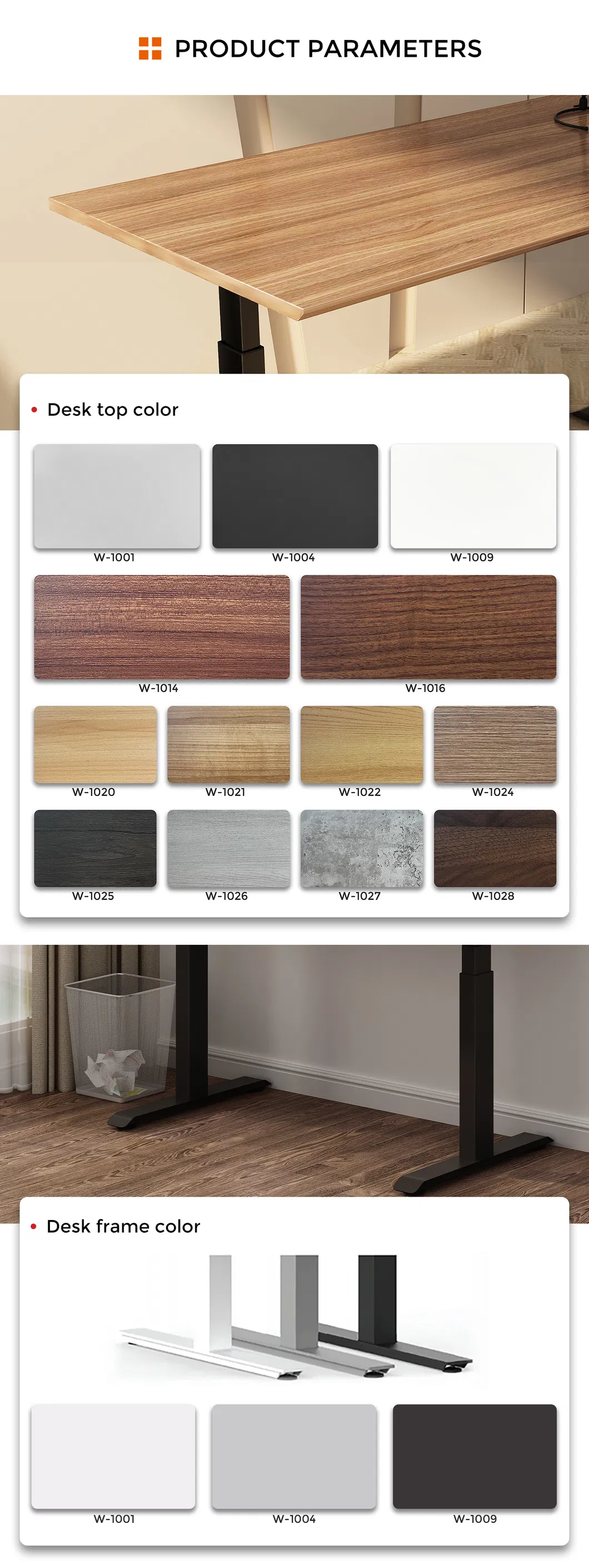 Adjustable Standing Desk View 8