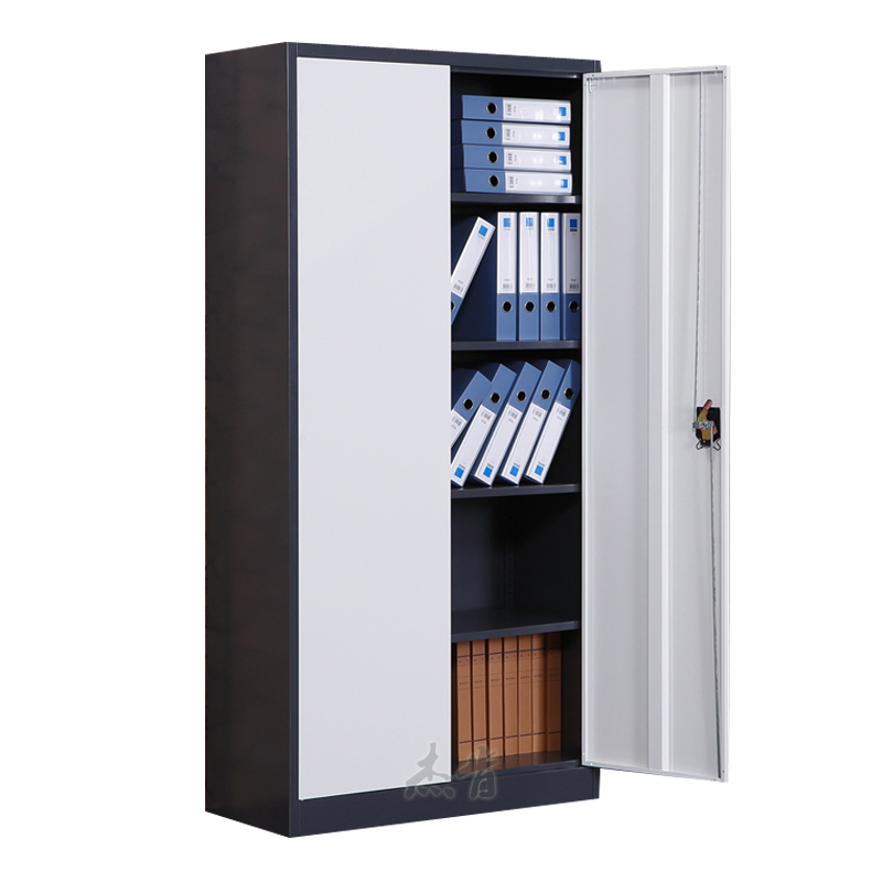 Cheap Double Door Metal Storage Cabinet Steel Cupboard