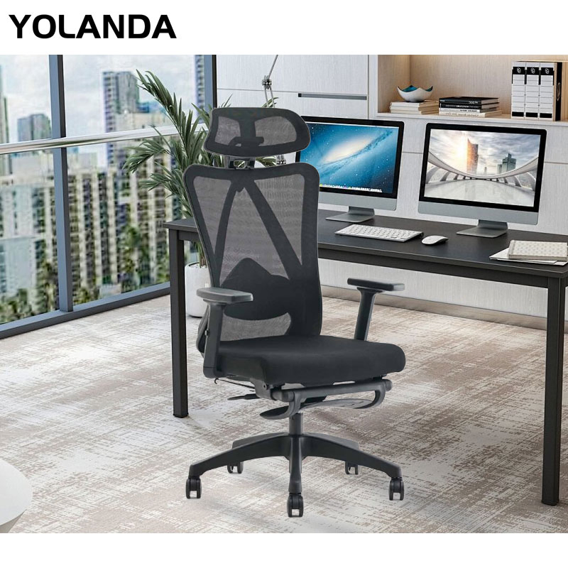 Yolanda Furniture Manufacturers Ergonomic MID Back Mesh Swivel Staff Task Computer Desk Office Chairs