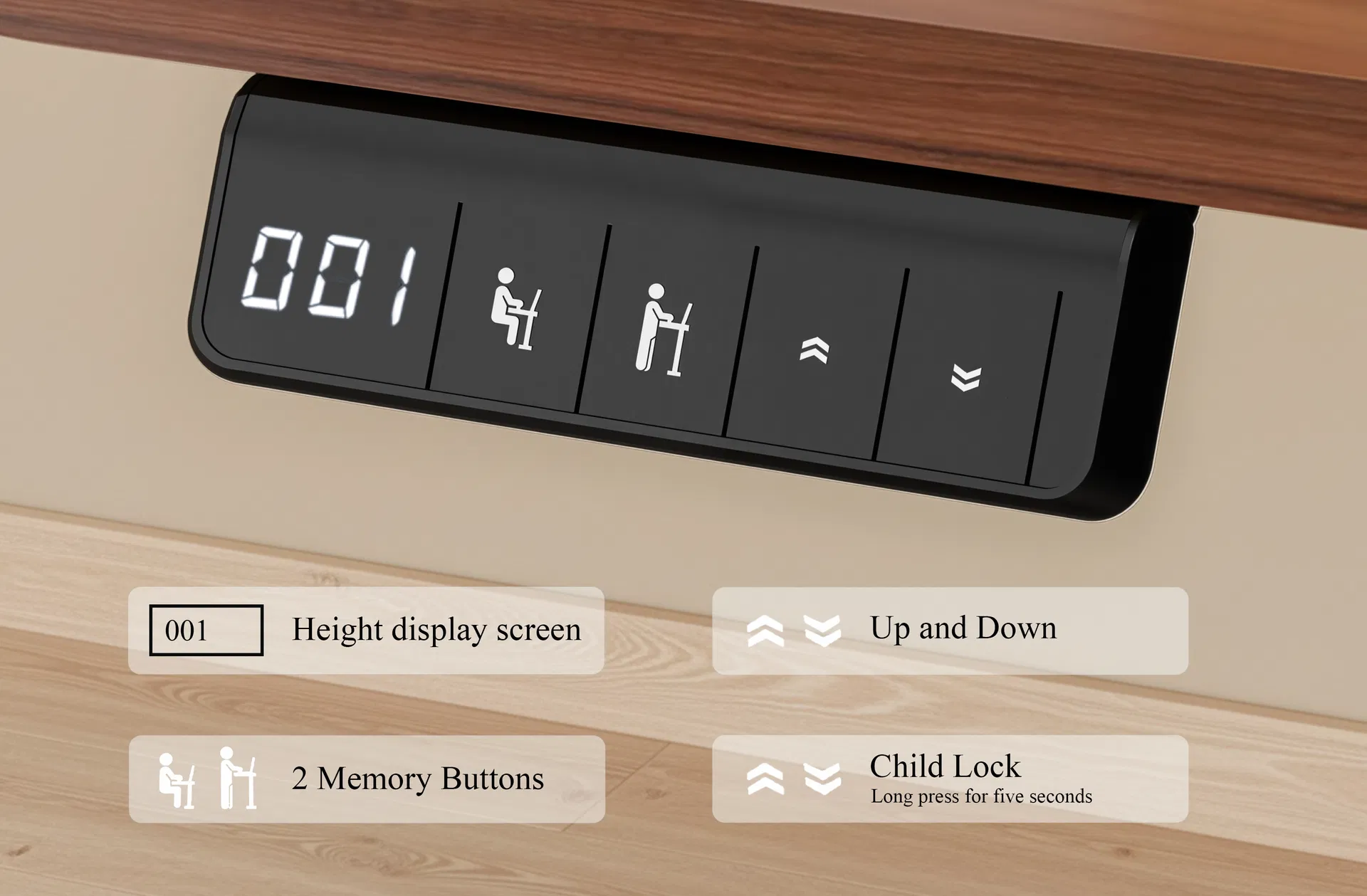 Adjustable Height Feature