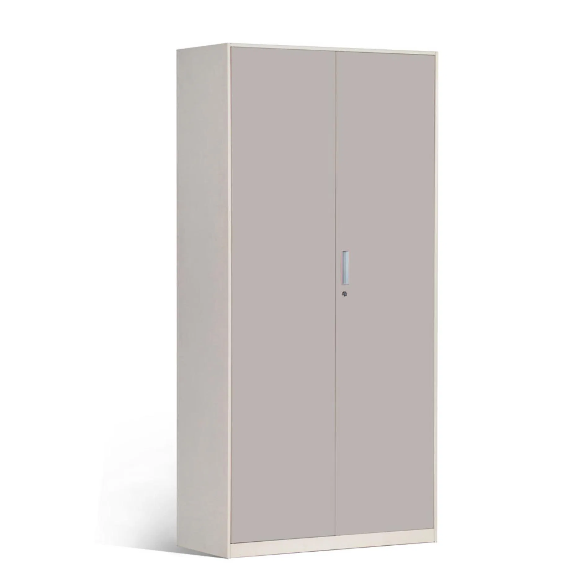 File Storage Cabinet Knock Down Design 4-Shelf Metal Cupboard