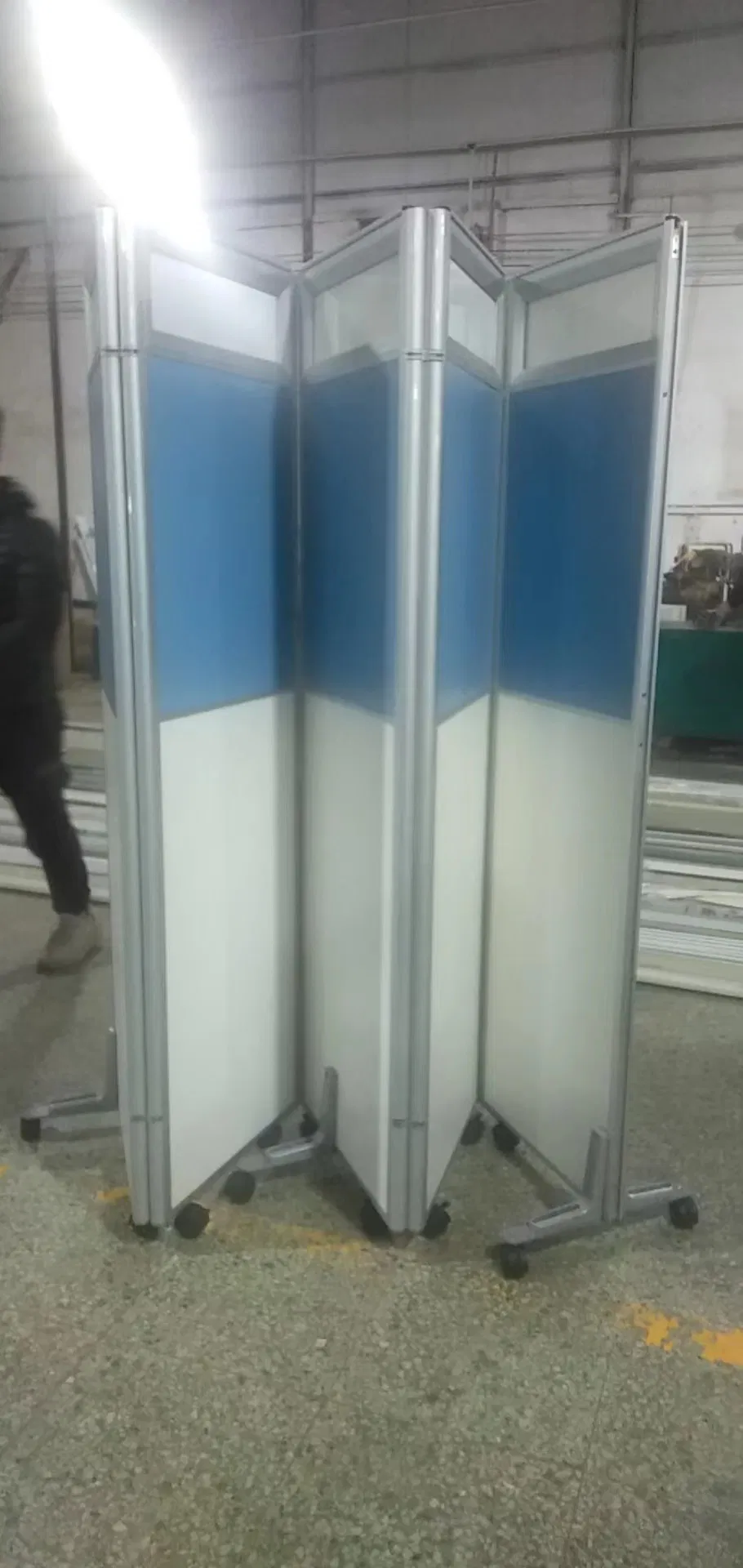 Pet Fiber Sound Abosrption Movable Partition Wall Acoustic Folding Screen