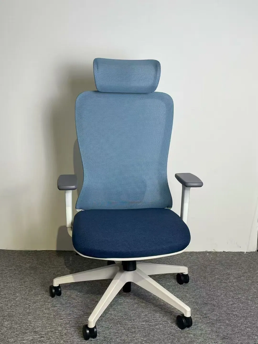 Ergonomic Mesh Office Chair, MID Back Desk Chair with Lumbar Support, Adjustable Height Task Chair for Home Office Work Study