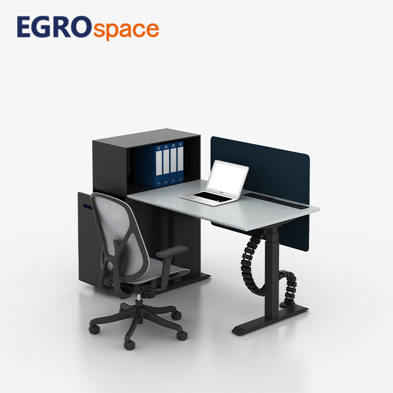 Egrospace Height Adjustable Standing Sit Stand Dual Motor Furniture Electric Automatic Table Ergonomics Office Desk