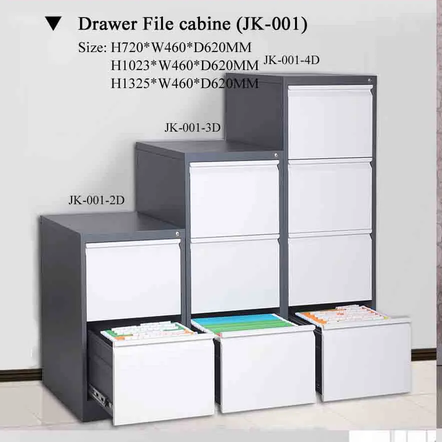 Steel Filing Cabinet View 1