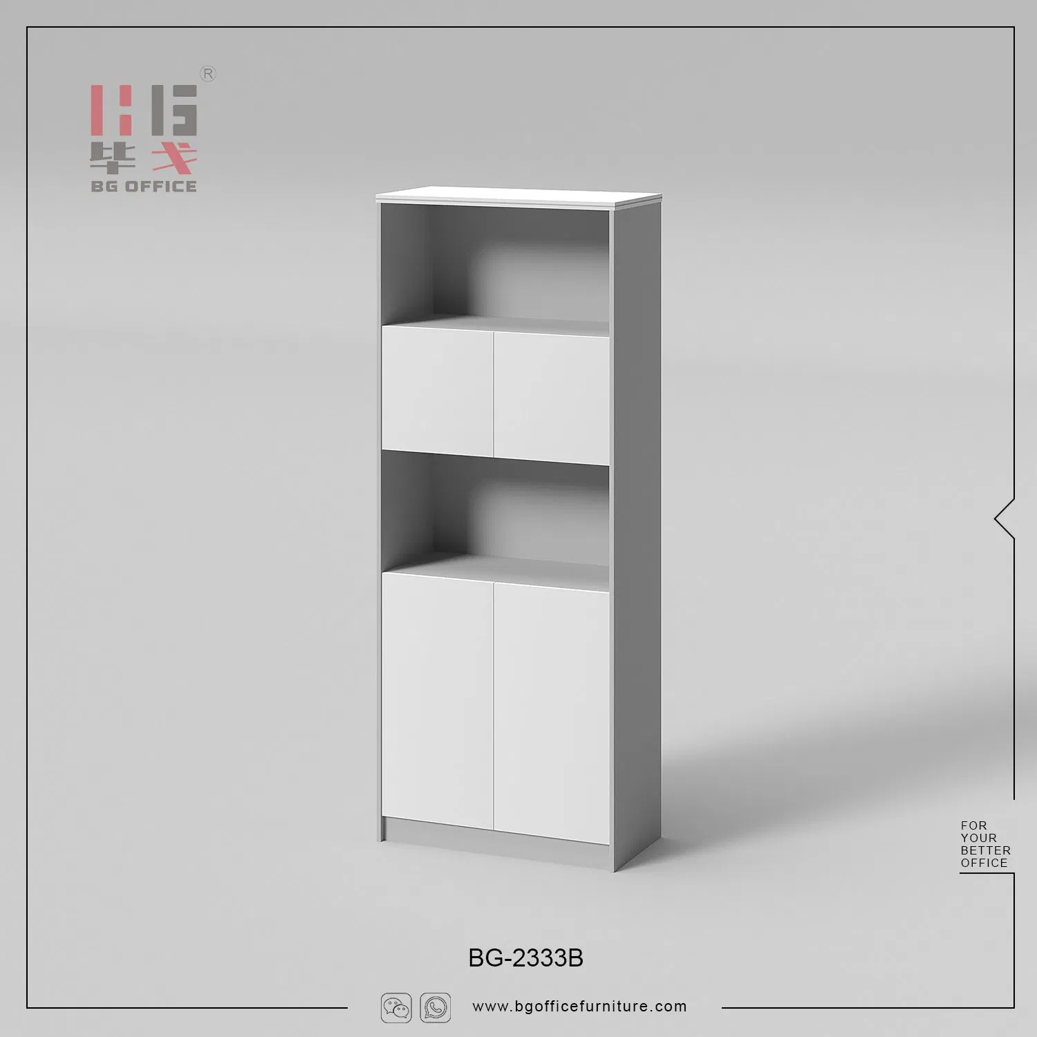 Modern Furniture Home Display Shelf Wooden Office Simple Design Bookcase