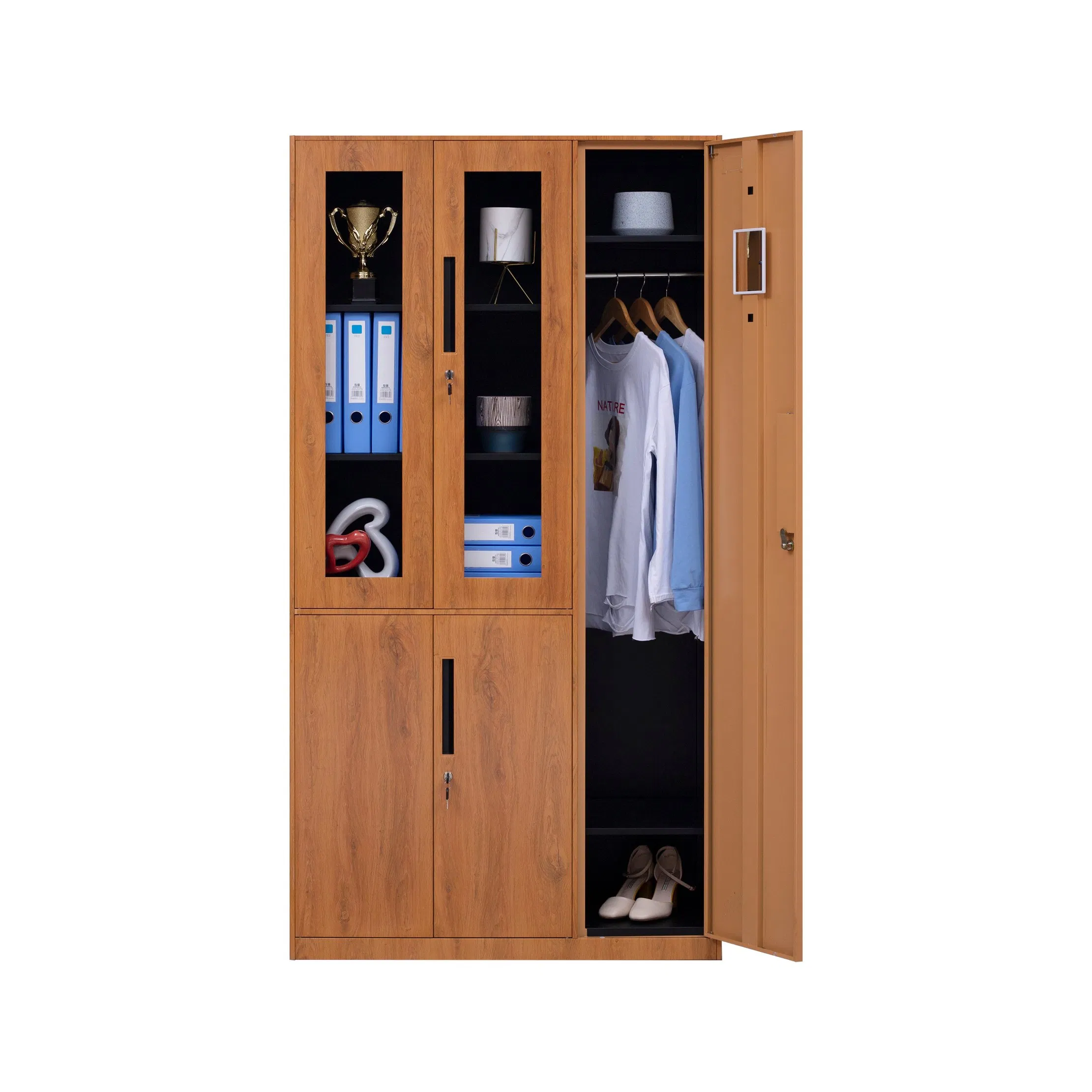 fashion Steel Storage Cupboard for School Office Hospital Filing Cabinet