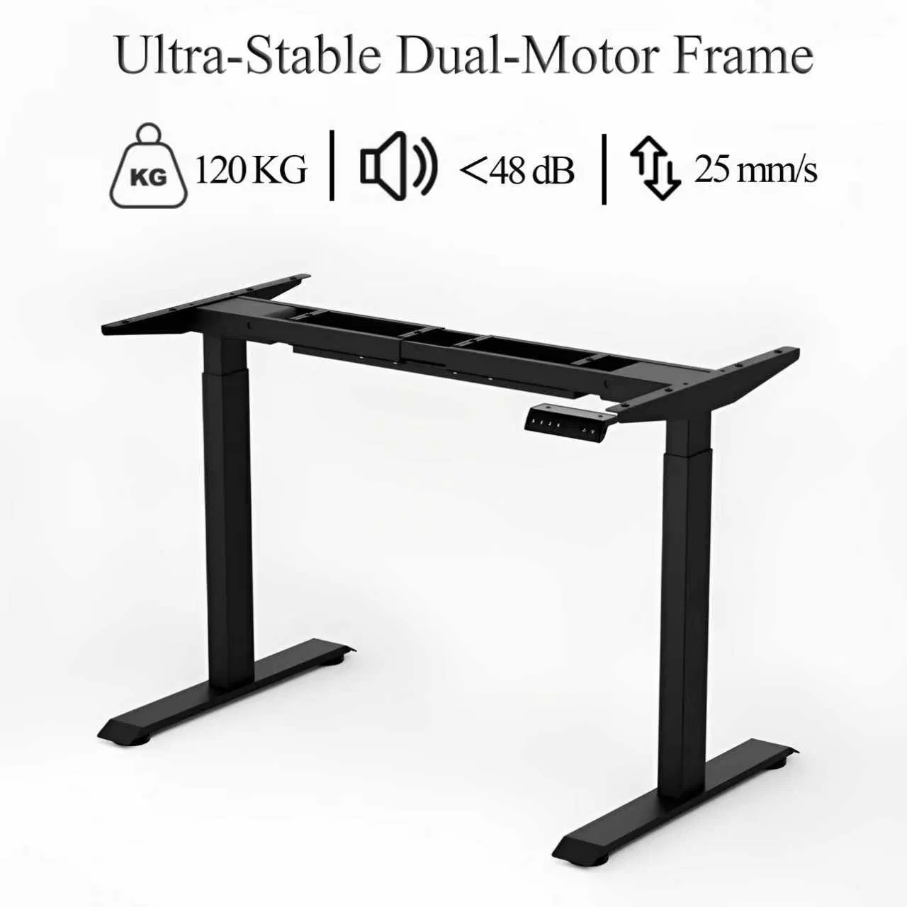 Prorials Height Adjustable Computer Table Ergonomic Sit Stand Desk