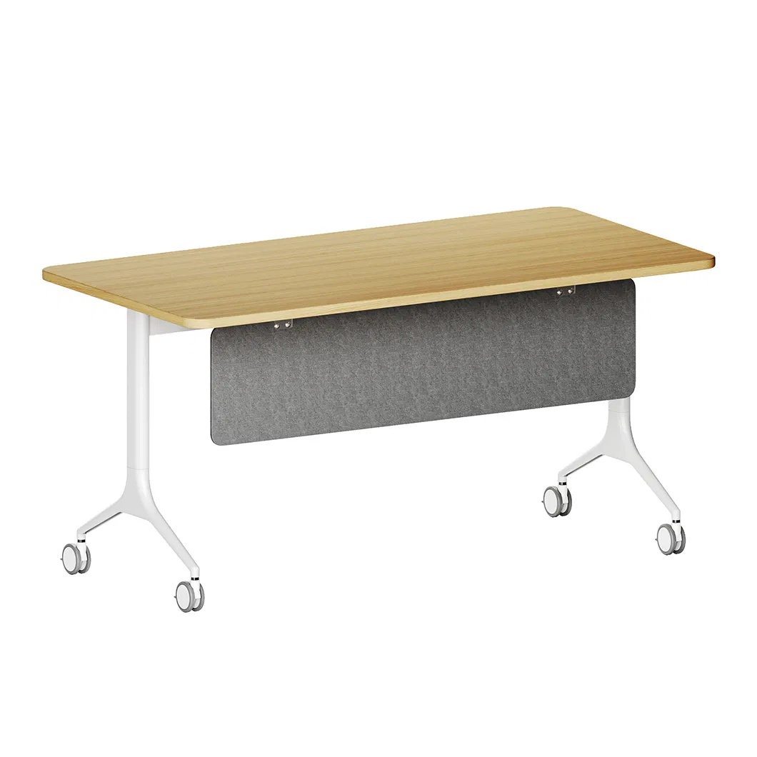 High-End Conference Training Lecture Laptop Office Flip Folding Table Study Furniture