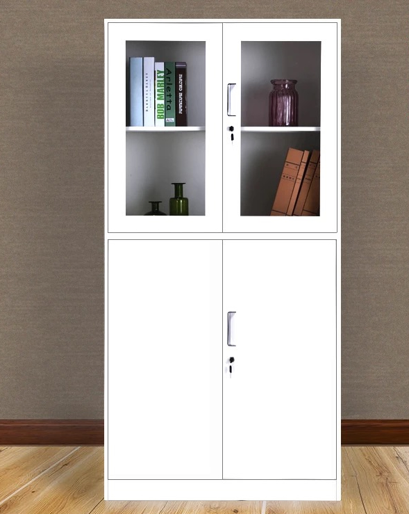 Durable Metal Office Cupboard for Commercial Use and Storage