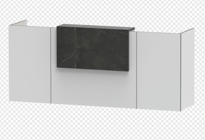 Reception Counter Hall Hotel Office 2025 New Design Modern Custom LED Light Wood Bar Shop Desk Counter Reception