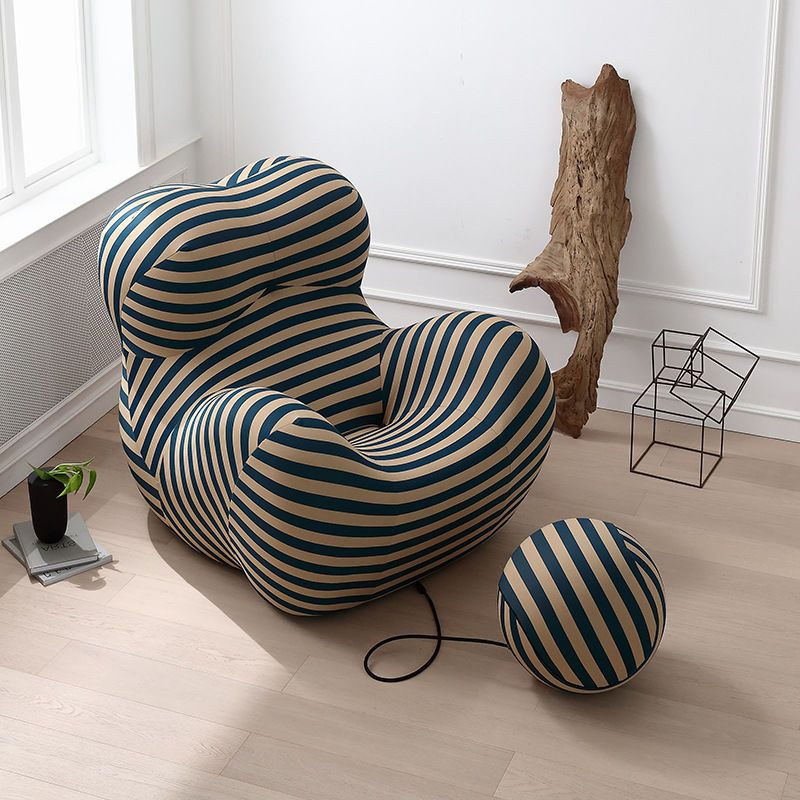 Compression Sofa Accent Living Room Chairs Set, Upholstered Lounge Chair for Home, Bedroom, Office Compressed Sofa 65D