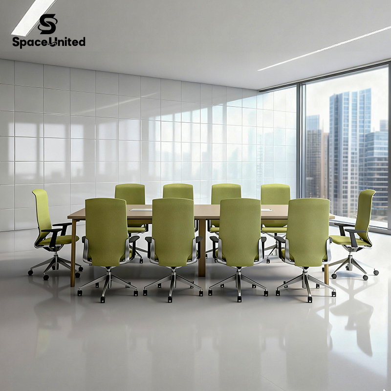 Spaceunited Wholesale Administrative Office Furniture Height Adjustable Fabric Executive Manager Ergonomic Chair