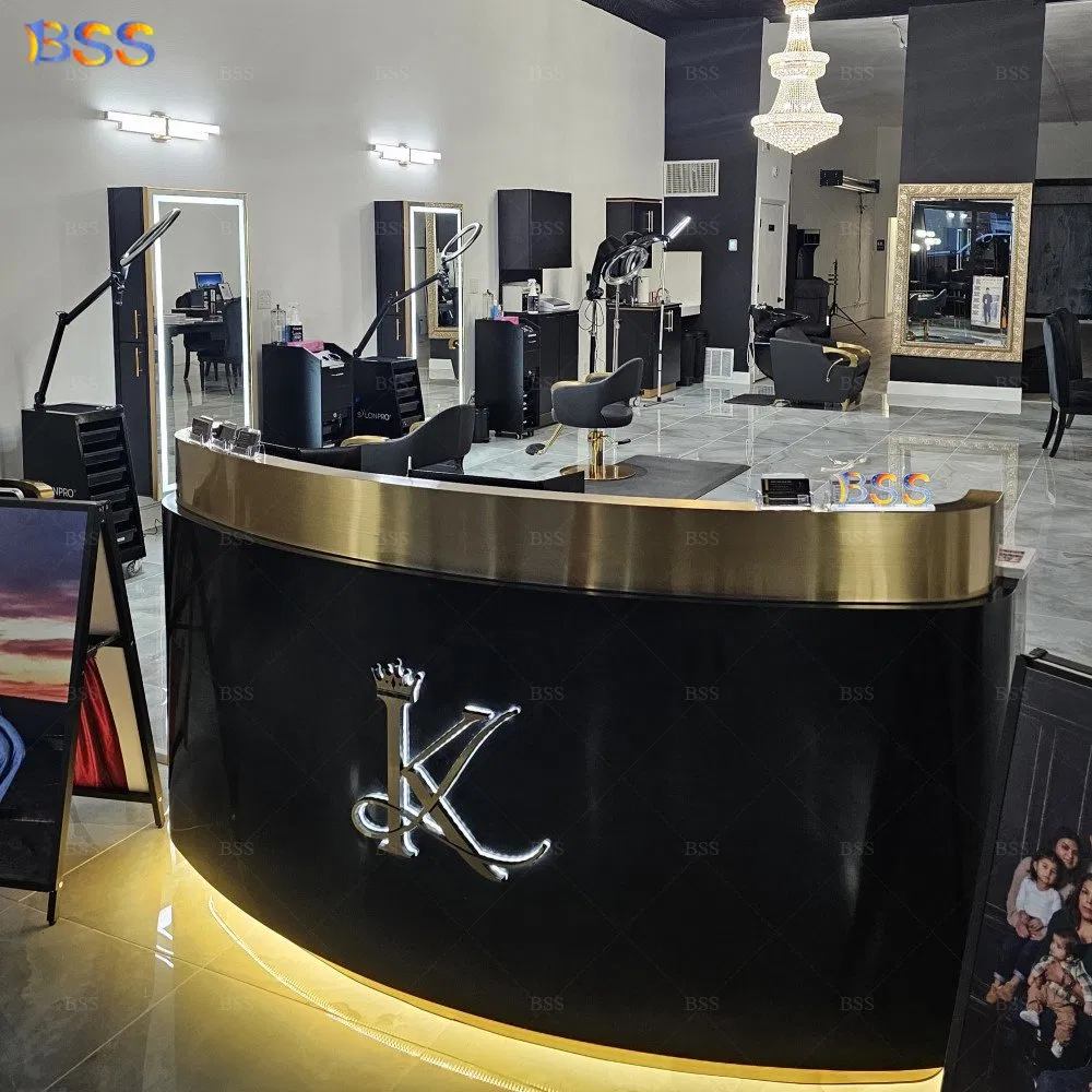 Reception Desk SPA Green Light Small Reception Desk for SPA Salon