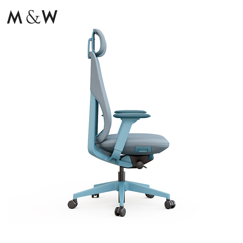 M&W Foshan Manufacture Wholesale Executive Fabric Furniture Ergonomic Office Chair