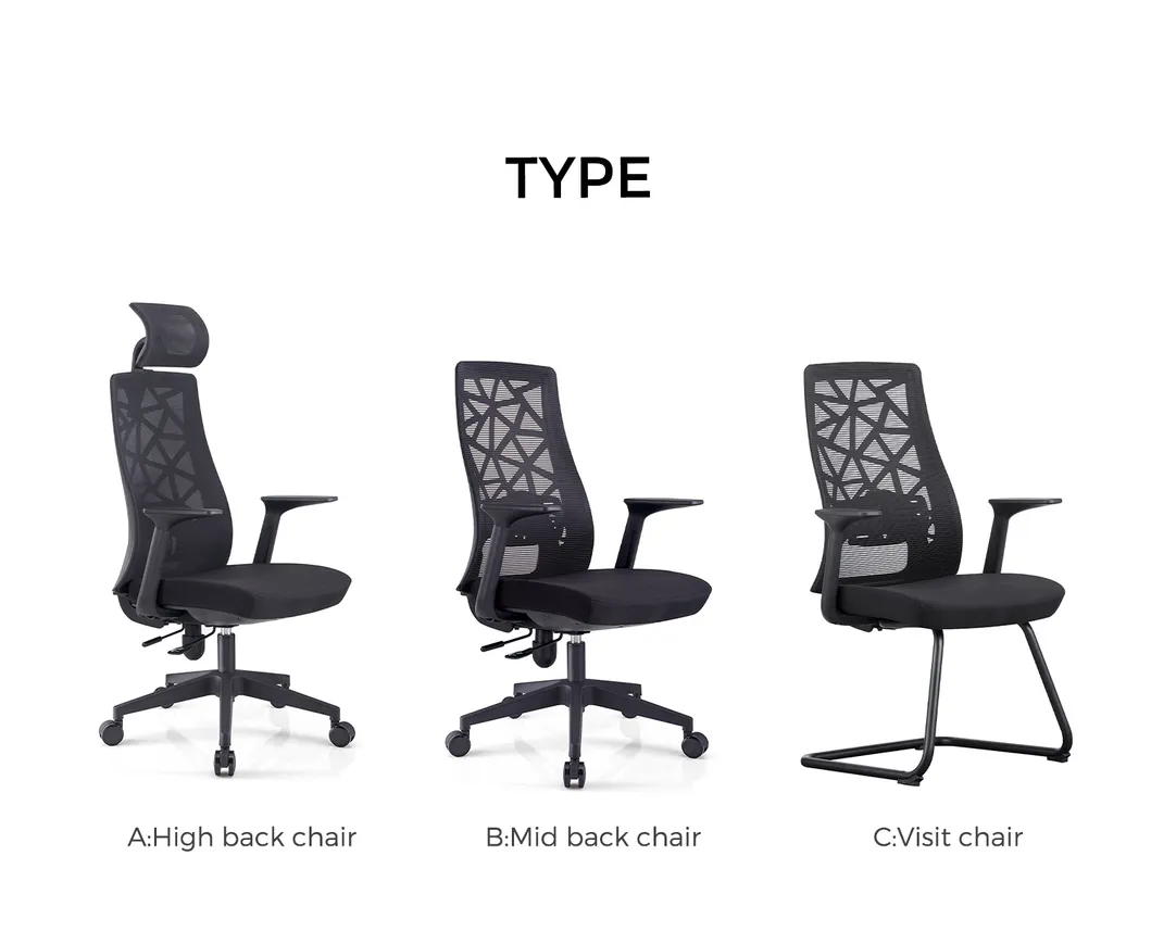 High Back Swivel Mesh Chair