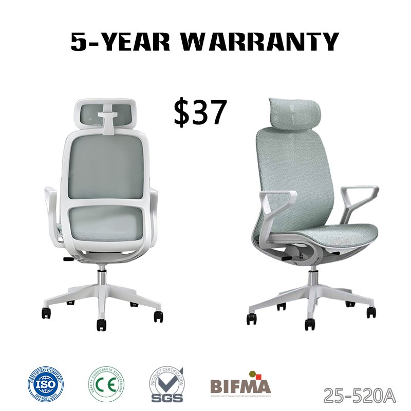 Foshan Hot Sell School Desk Task Computer Conference Workstation Staff Manager Director Mesh Swivel Ergonomic Office Chair Sillas De Oficina