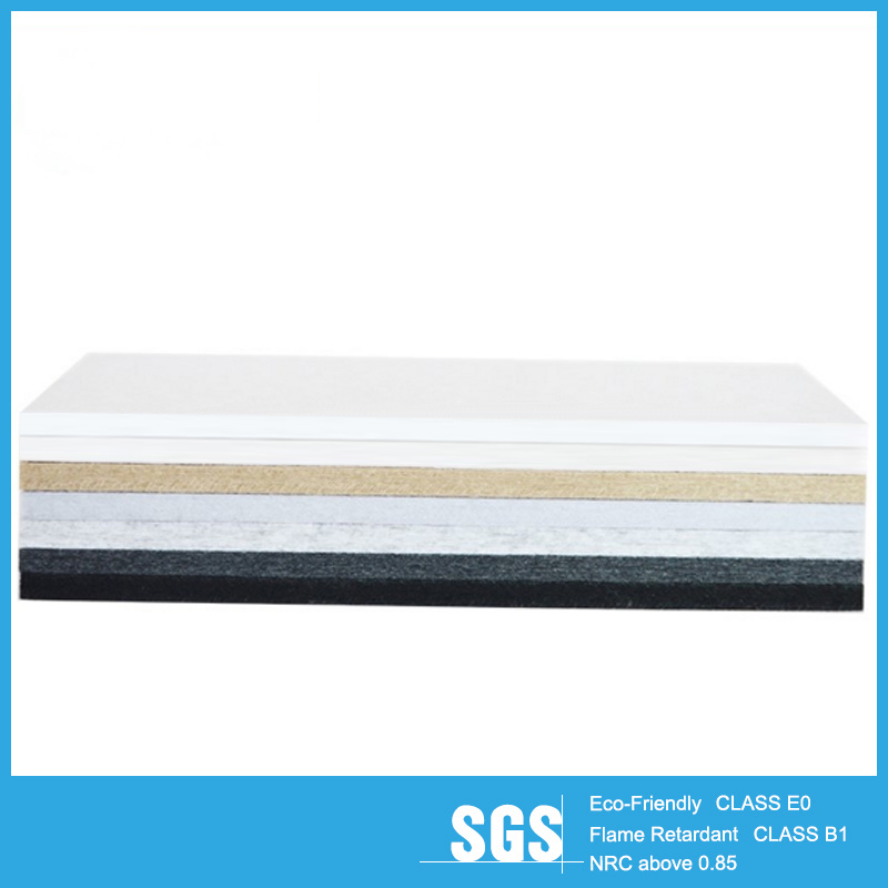 Noise Absorption Polyester Acoustic Panels Pet Acoustic Desk Partition Screen
