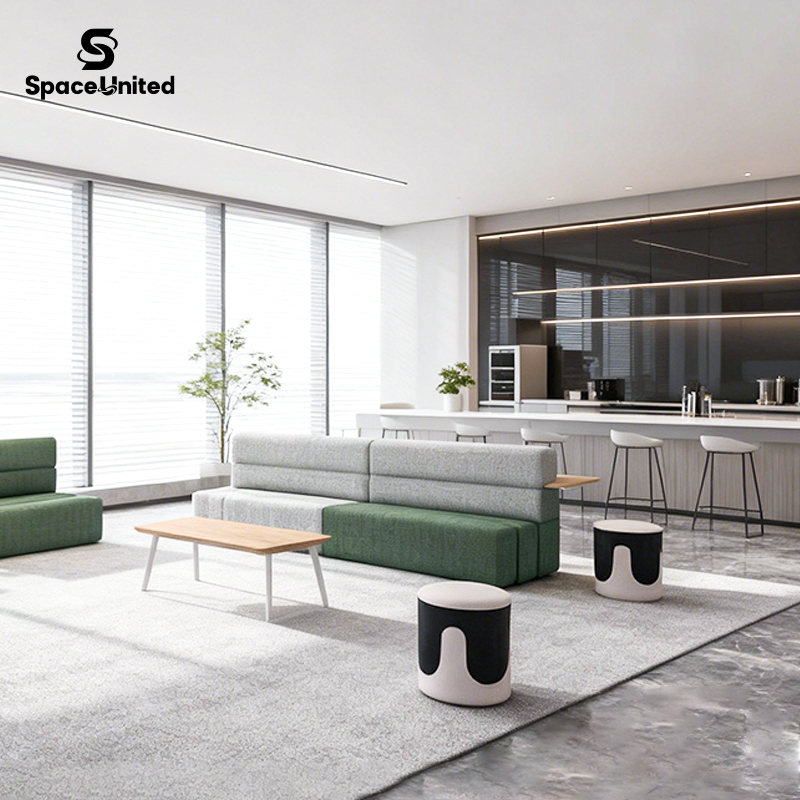Spaceunited Classic Chinese Modular Office Lounge Sofa