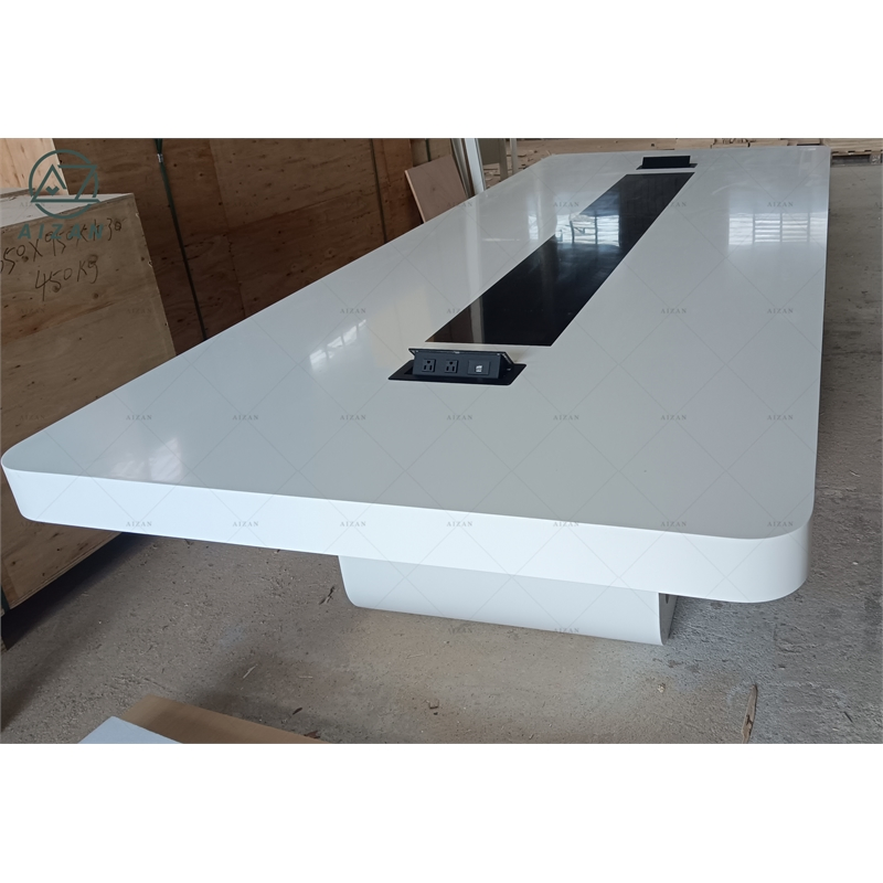 Simple Modern Office Desk Large Long Conference Table Chair Customized for Training Reception Meeting Room Furniture