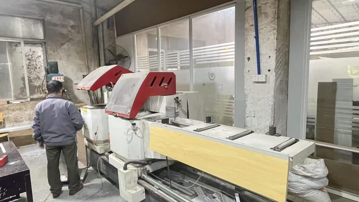 Metal processing and fabrication for office furniture steel frames and legs