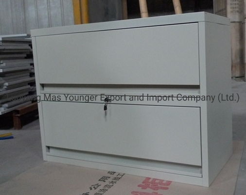 Metal Retractable Door Lateral Filing Cabinet