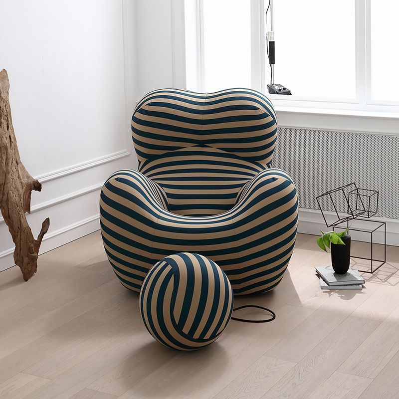 Compression Sofa Accent Living Room Chairs Set, Upholstered Lounge Chair for Home, Bedroom, Office Compressed Sofa 65D