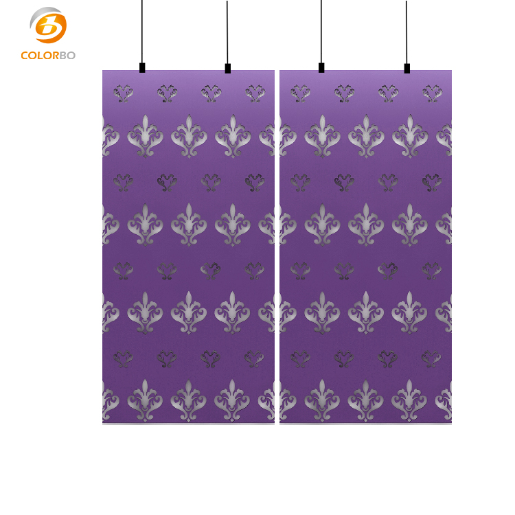 E0 Sound Absorption Divider Partition Acoustic Padded Panel screen with Factory Price