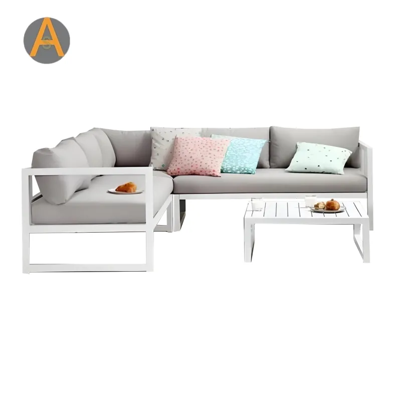 Aluminum Sofa Main View