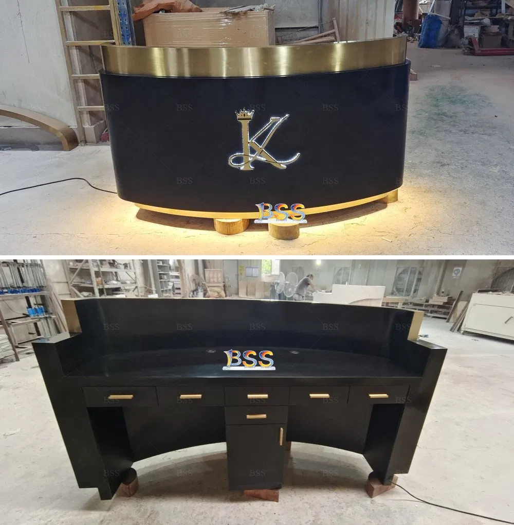 Side Viewing Reception Desk