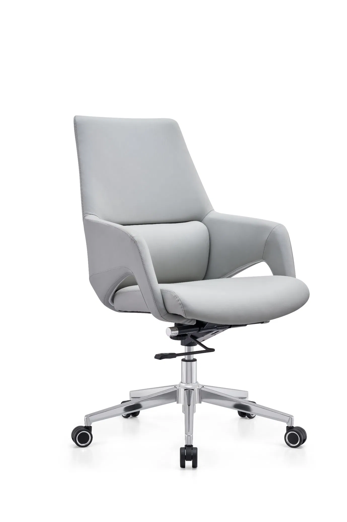 Premium Ergonomic Leather Executive Office Chair with Thick Padding