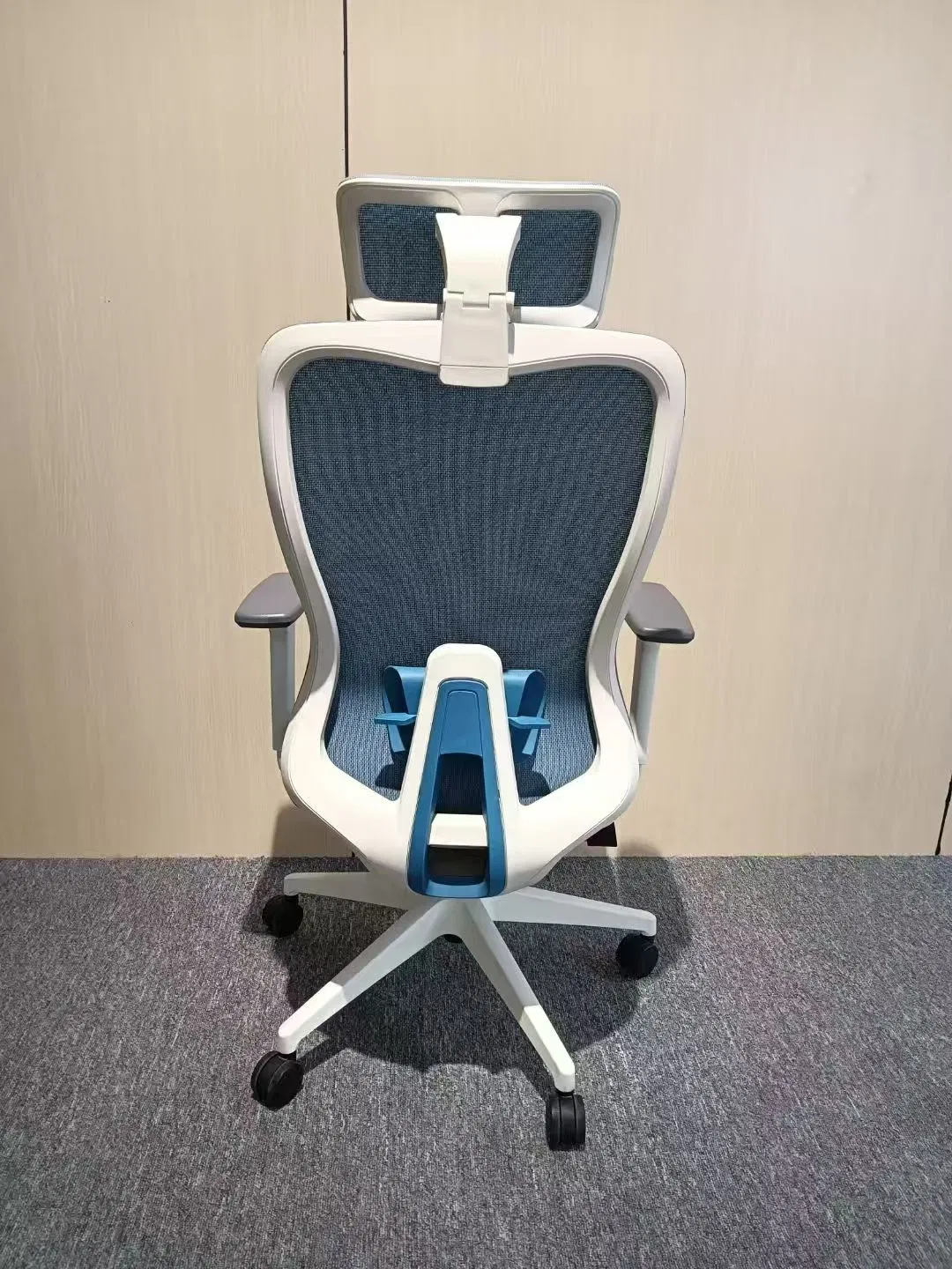 Ergonomic Mesh Office Chair, MID Back Desk Chair with Lumbar Support, Adjustable Height Task Chair for Home Office Work Study